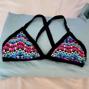 XHILARATION Geo-tribal Bikini Top size XL